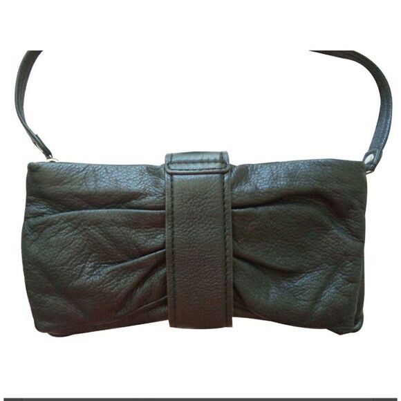 Marc by Marc Jacobs Clutch Marc  PERCY TURN LOCK Noir NWOT - Picture 2 of 6